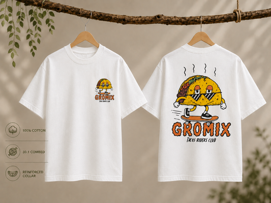 Gromix Tacos Riders Tee