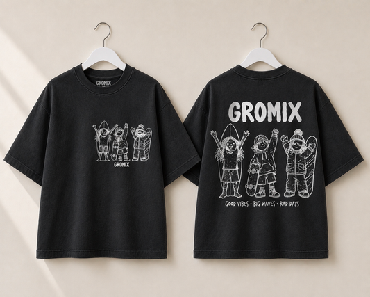Gromix Good Vibes Tee | Black