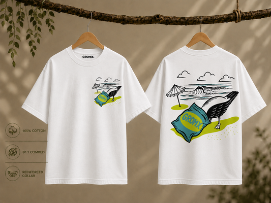 Gromix Beach Seagull Tee